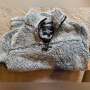 Girls Sherpa Quarter Zip Pullover